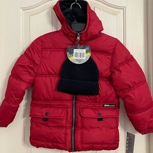iExtreme Outfitters Winter jacket and cap boys5/6